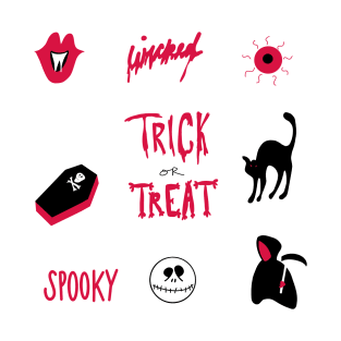 halloween sticker pack T-Shirt