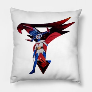 Gatchaman's iconic 3D space logo 3 version Pillow