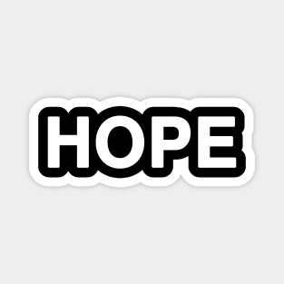 HOPE Typography Magnet