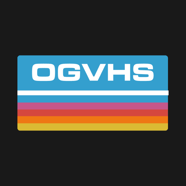 OG VHS Old School Ampex Black! by ogvhs