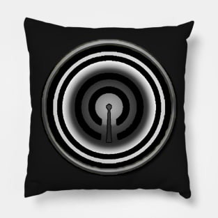 Silver/Mercury Caster Emblem (Radio Sentai Castranger) Pillow