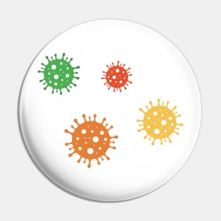 Corona virus, covid 19 icon Pin