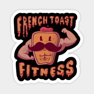 French Toast Fitness Magnet