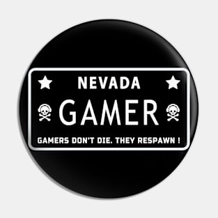 Nevada Gamer! Pin