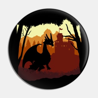 Autumn Dragon Pin