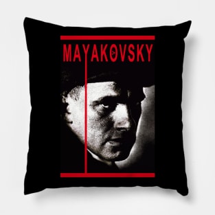 Vladimir Mayakovsky - Close-up Pillow