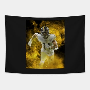 George Pickens Pittsburgh Sports Art Tapestry