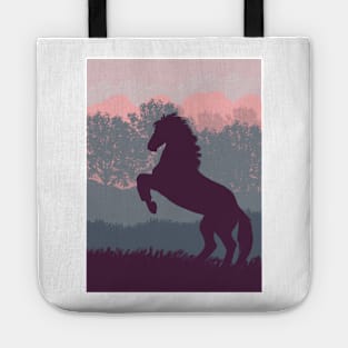 Rearing horse Tote