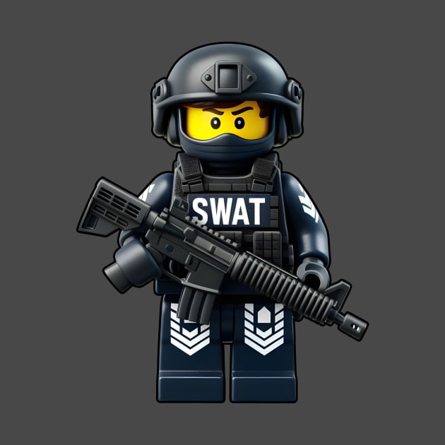 Tactical LEGO by Rawlifegraphic