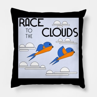 Race to the Clouds Pillow