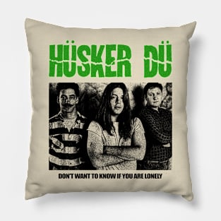 vintage husker du Pillow