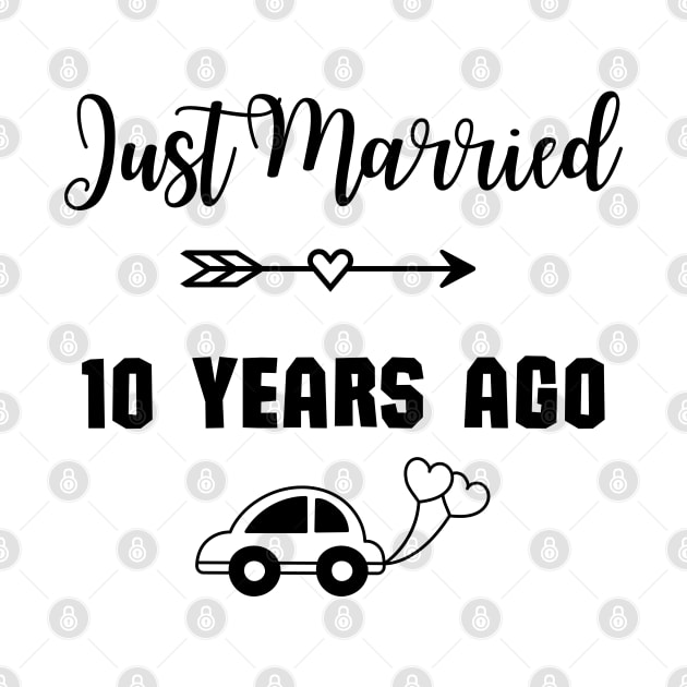 Just Married 10 Years Ago - Wedding anniversary by Rubi16