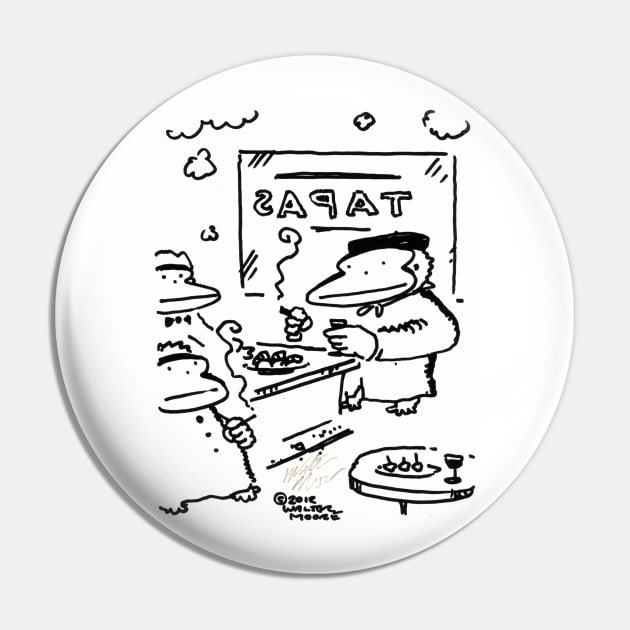 Tapas Bar Apes Pin by WalterMoore