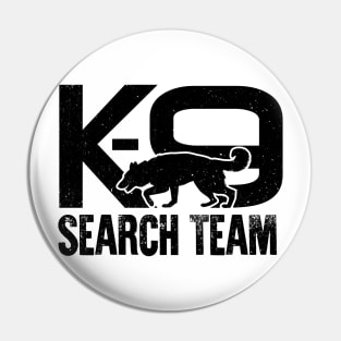 K-9 Search and Rescue Pin