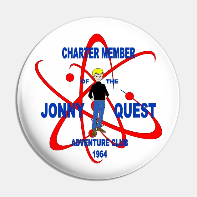 Jonny Quest Adventure Club 1964 Pin by drquest