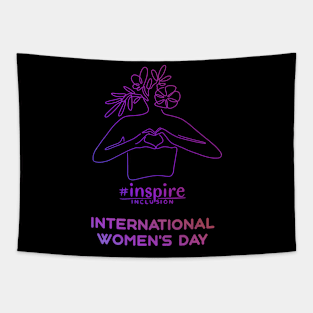 Count Her Inspire Inclusion Women's International Day 2024 Tapestry