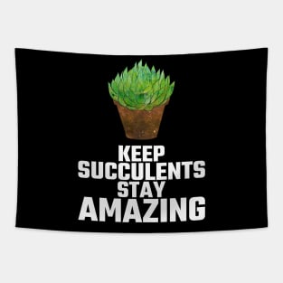 Amazing Succulents Tapestry