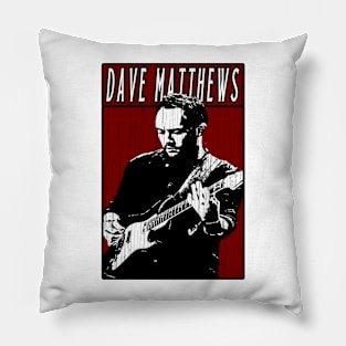 Retro Vintage Dave Matthews Pillow