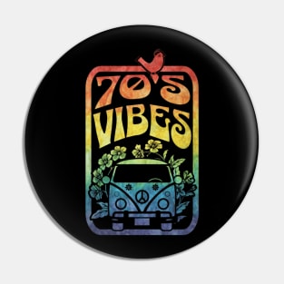 70's Vibes Retro Pin