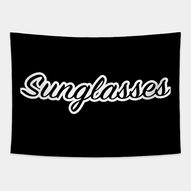 Sunglasses T-Shirt Tapestry by lenn