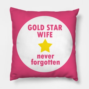 Gold Star Wife Pillow