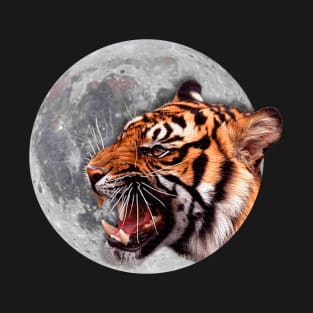 The tiger and the moon T-Shirt