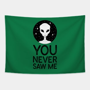 Alien - You Never Saw Me Tapestry