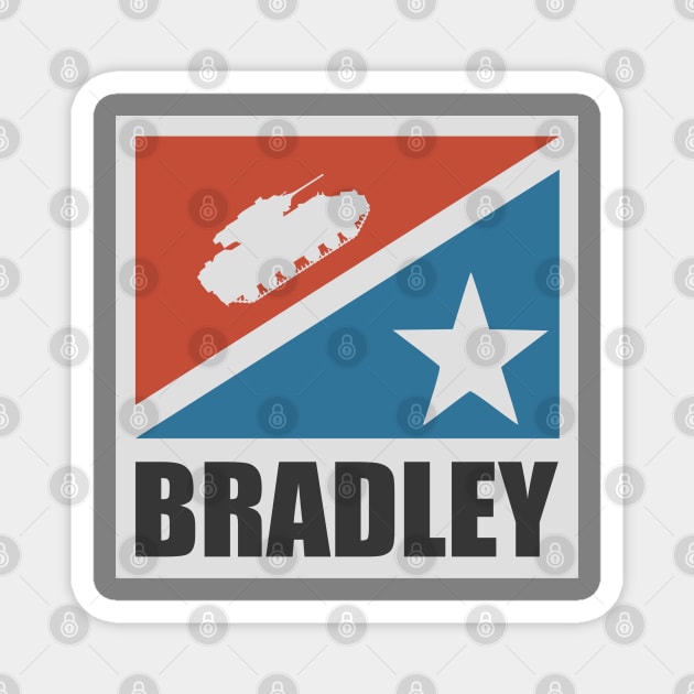 Bradley Fighting Vehicle Magnet by TCP