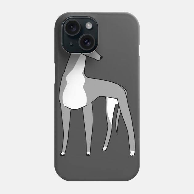 Italian Greyhound Phone Case by saradaboru