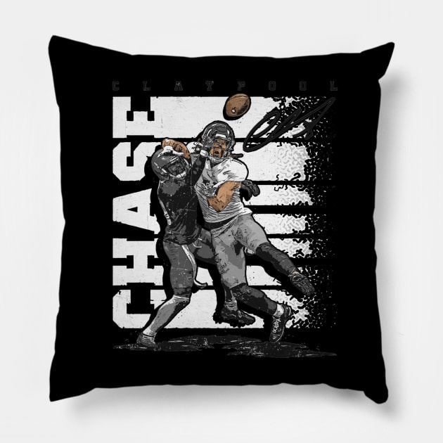 Chase Claypool Pittsburgh Name Bar Pillow by Buya_Hamkac