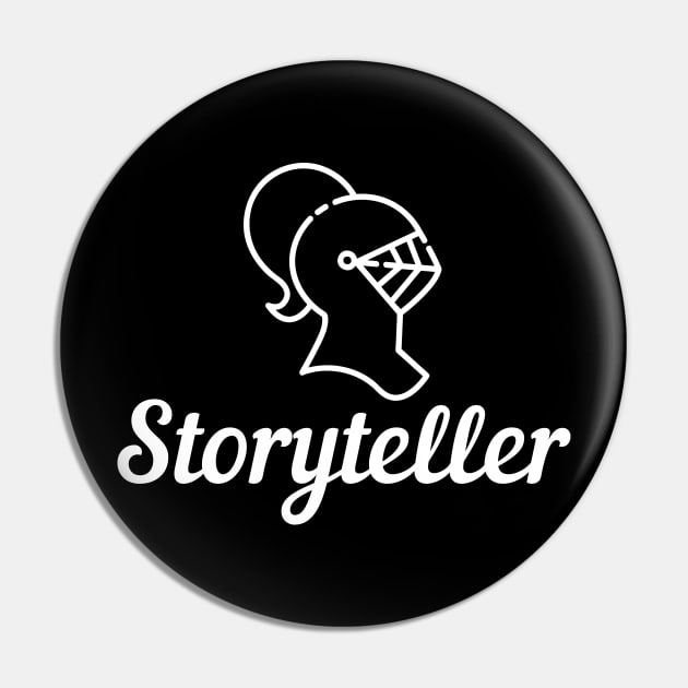Storyteller Pin by The Writers Society