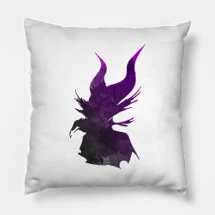 Villain Inspired Silhouette Pillow