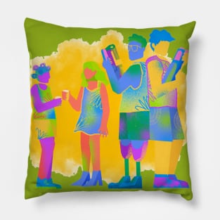 FESTIVAL OF COLORS HOLI Pillow