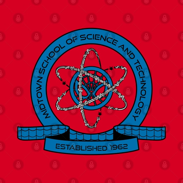 Spider School Of Science by DeepDiveThreads