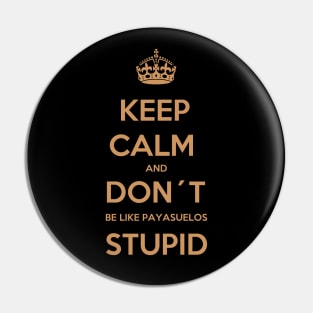 KEEP CALM 2 Pin