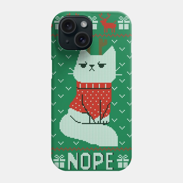 Reindeer Cat Phone Case by TaylorRoss1