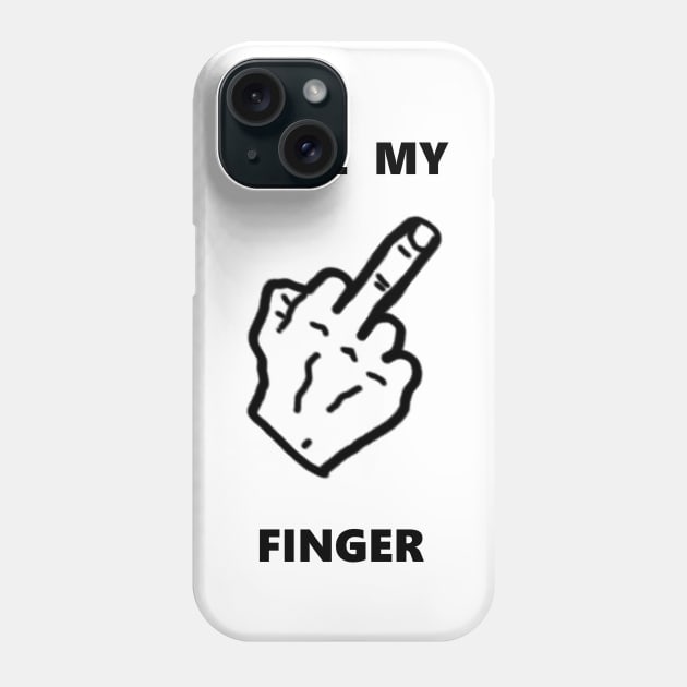 Finger Phone Case by Ivana888