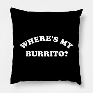 Where's My Burrito Pillow