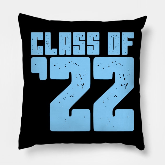 Class of 2022 Pillow by colorsplash