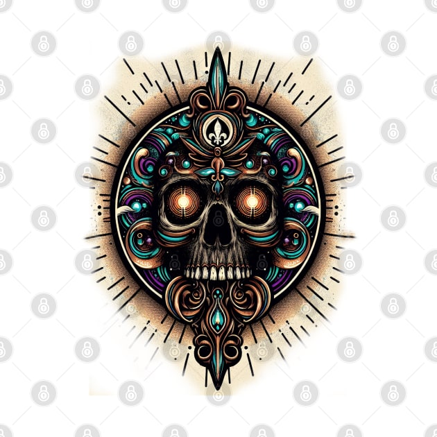 Voodoo Skull by gentlemanjoan