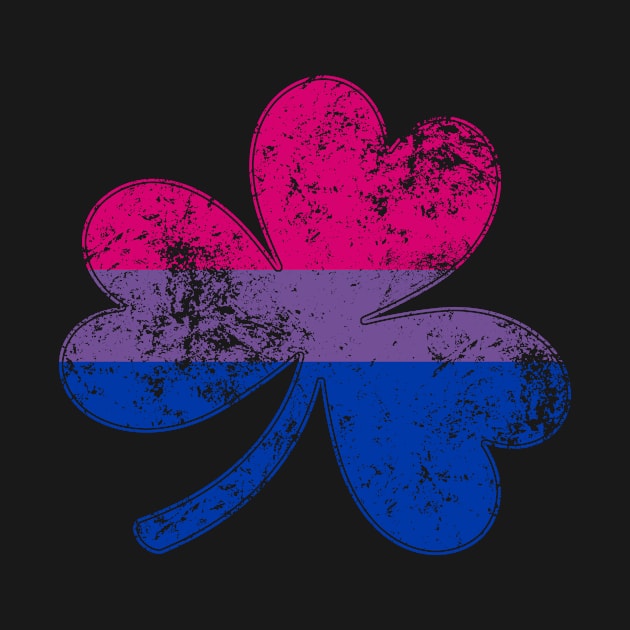 Bisexual Shamrock Pride Flag by wheedesign