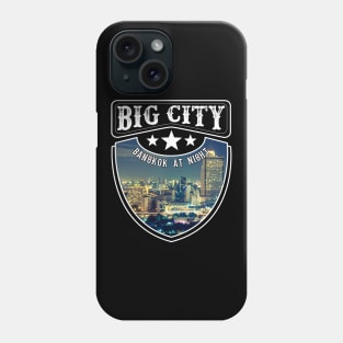 Big City - Bangkok At Night - Mega Phone Case