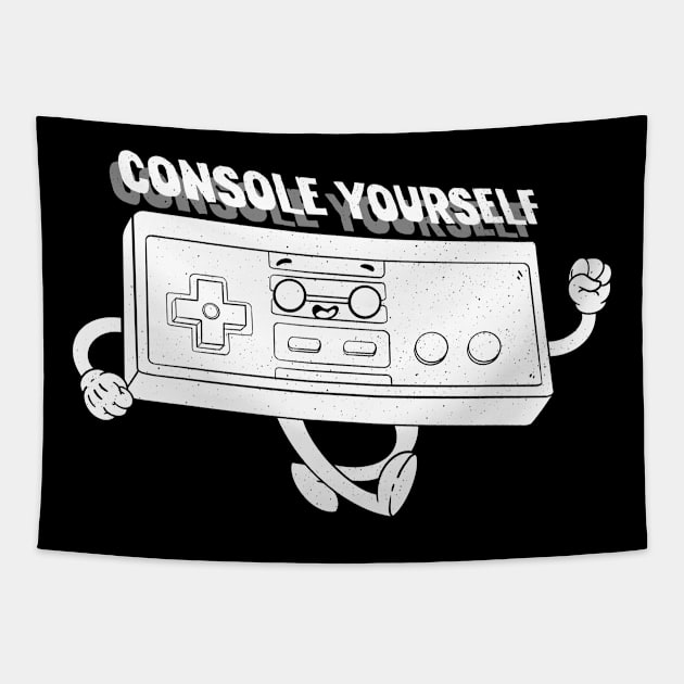 Console yourself Tapestry by Artthree Studio