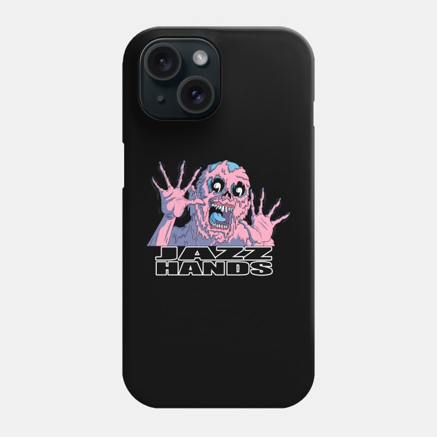 Jazz hands Phone Case by Grody Ghost: Banned Items