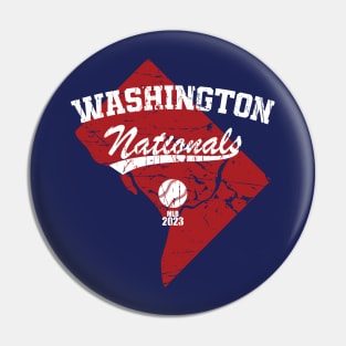 Washington Nationals MLB Fan Pin, Buttons for sale