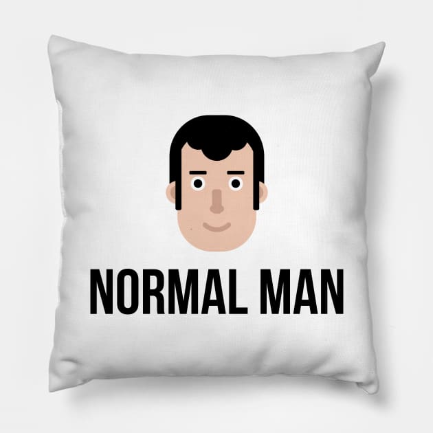 normal man Pillow by s4rt4