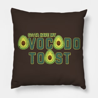 Avocado Toast Pillow