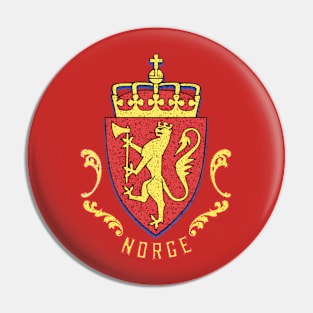 Norwegian Coat of Arms Pin