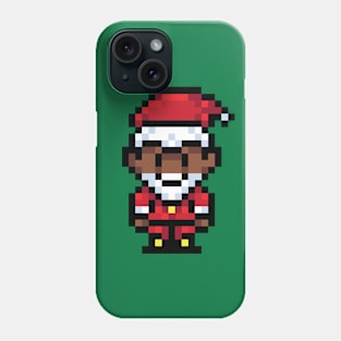 8bit Santa Claus // Funny Retro Santa Phone Case