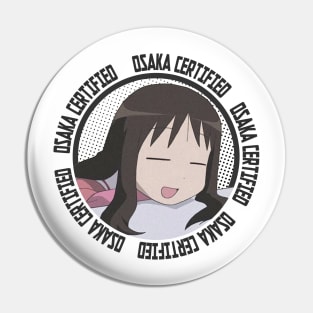 osaka certified Pin